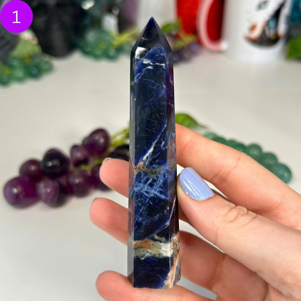 Sodalite Points Towers MagiCandleSOS 1 