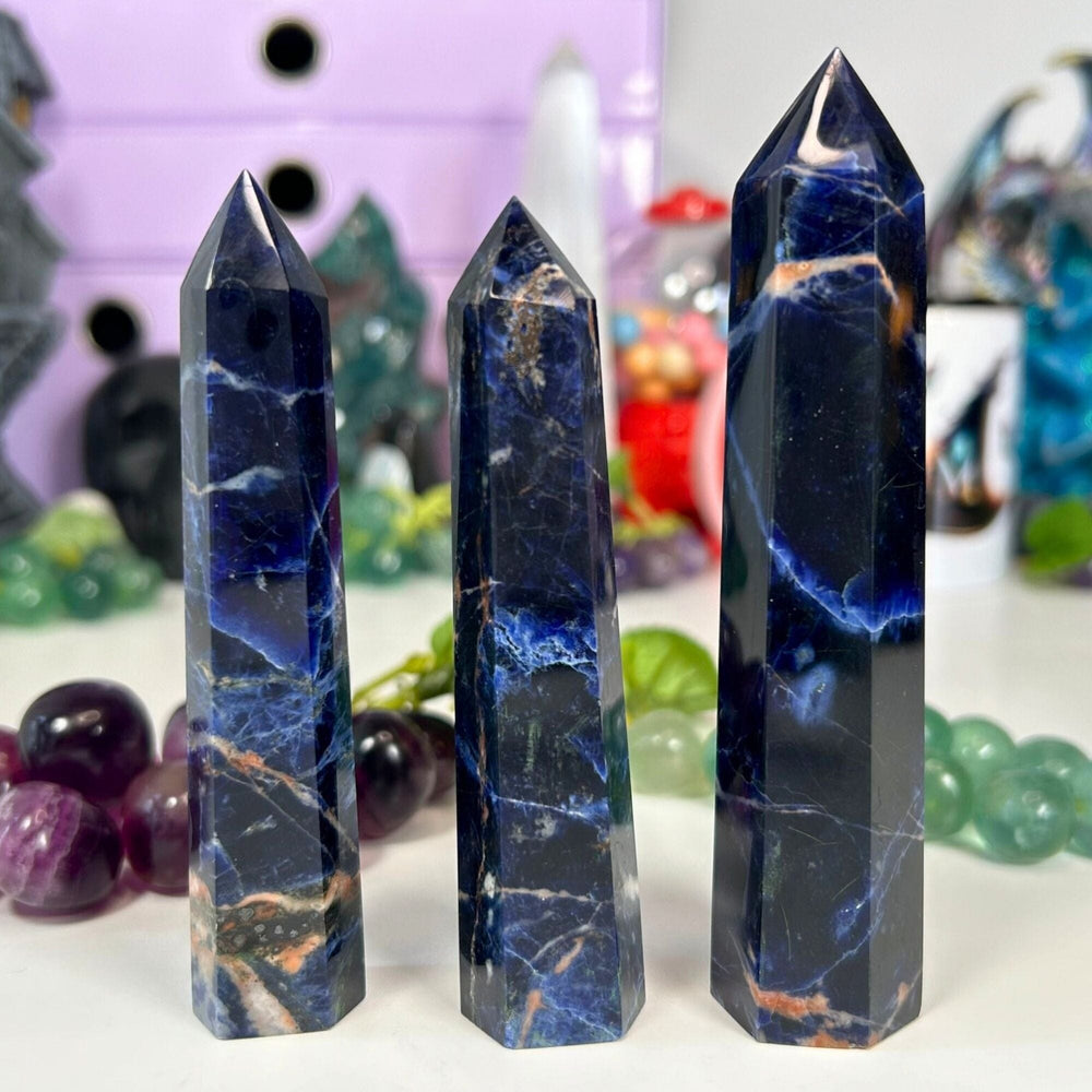 Sodalite Points Towers MagiCandleSOS 