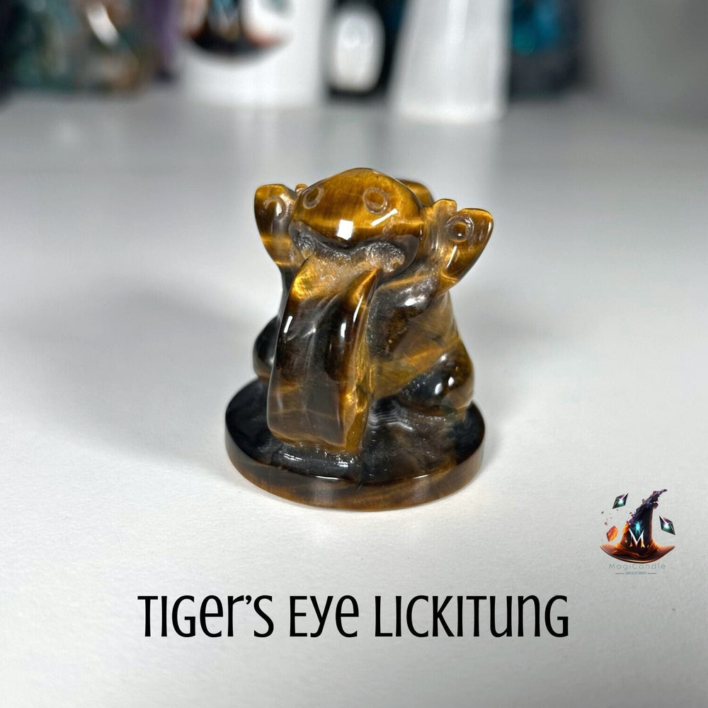 Tiger's Eye Lickitung - Pokemon Carving MagiCandleSOS 