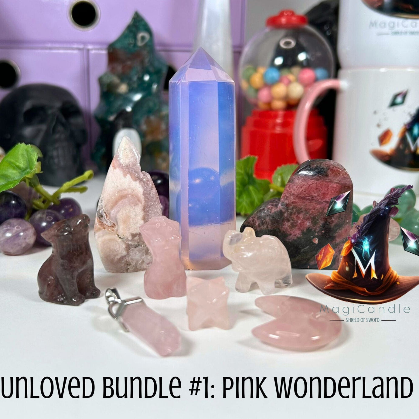 Unloved Crystal Bundles Bundles MagiCandleSOS 1: Pink Wonderland 