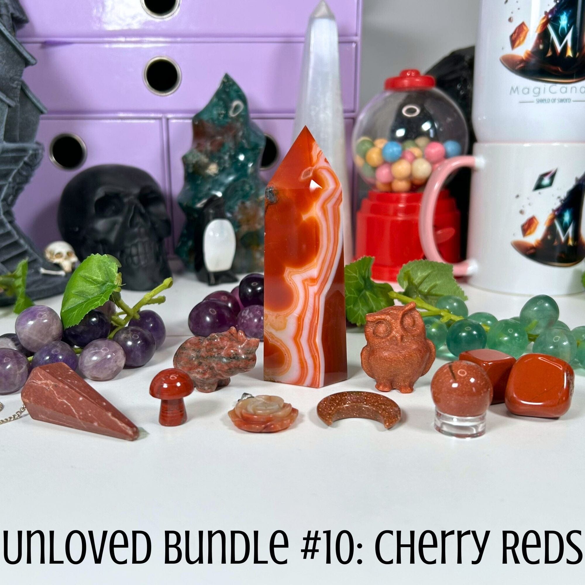 Unloved Crystal Bundles Bundles MagiCandleSOS 10: Cherry Reds 