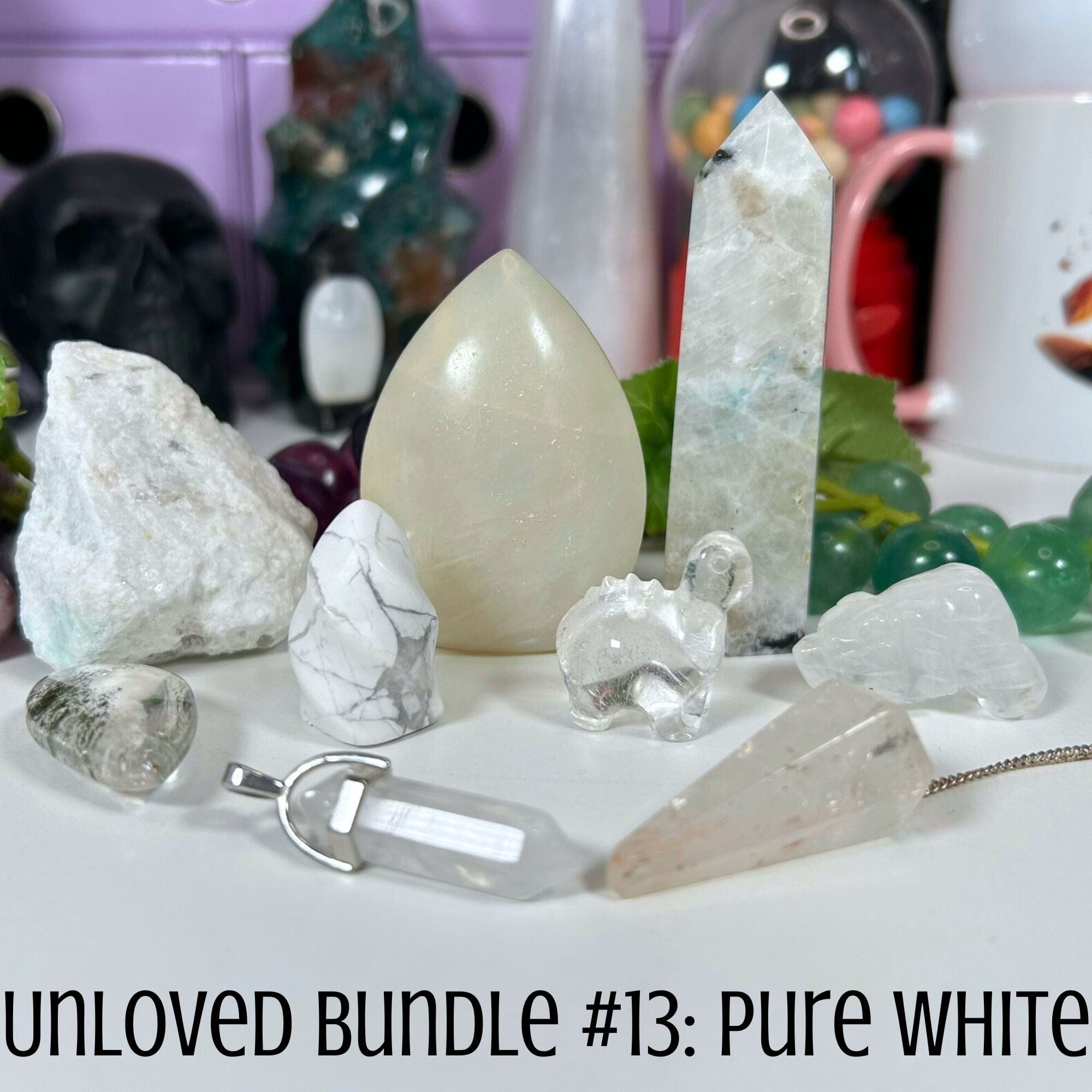 Unloved Crystal Bundles Bundles MagiCandleSOS 13: Pure White 