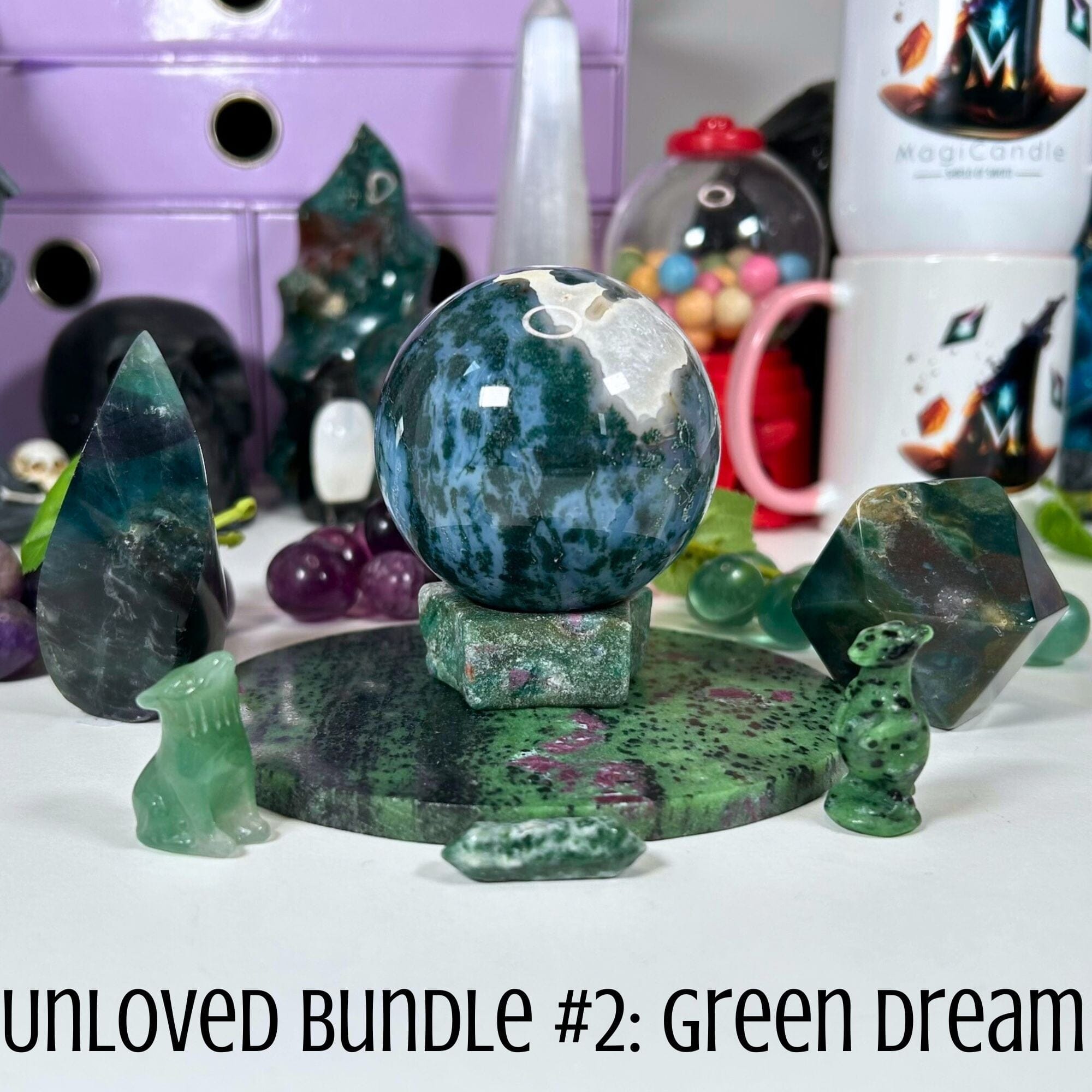 Unloved Crystal Bundles Bundles MagiCandleSOS 2: Green Dream 