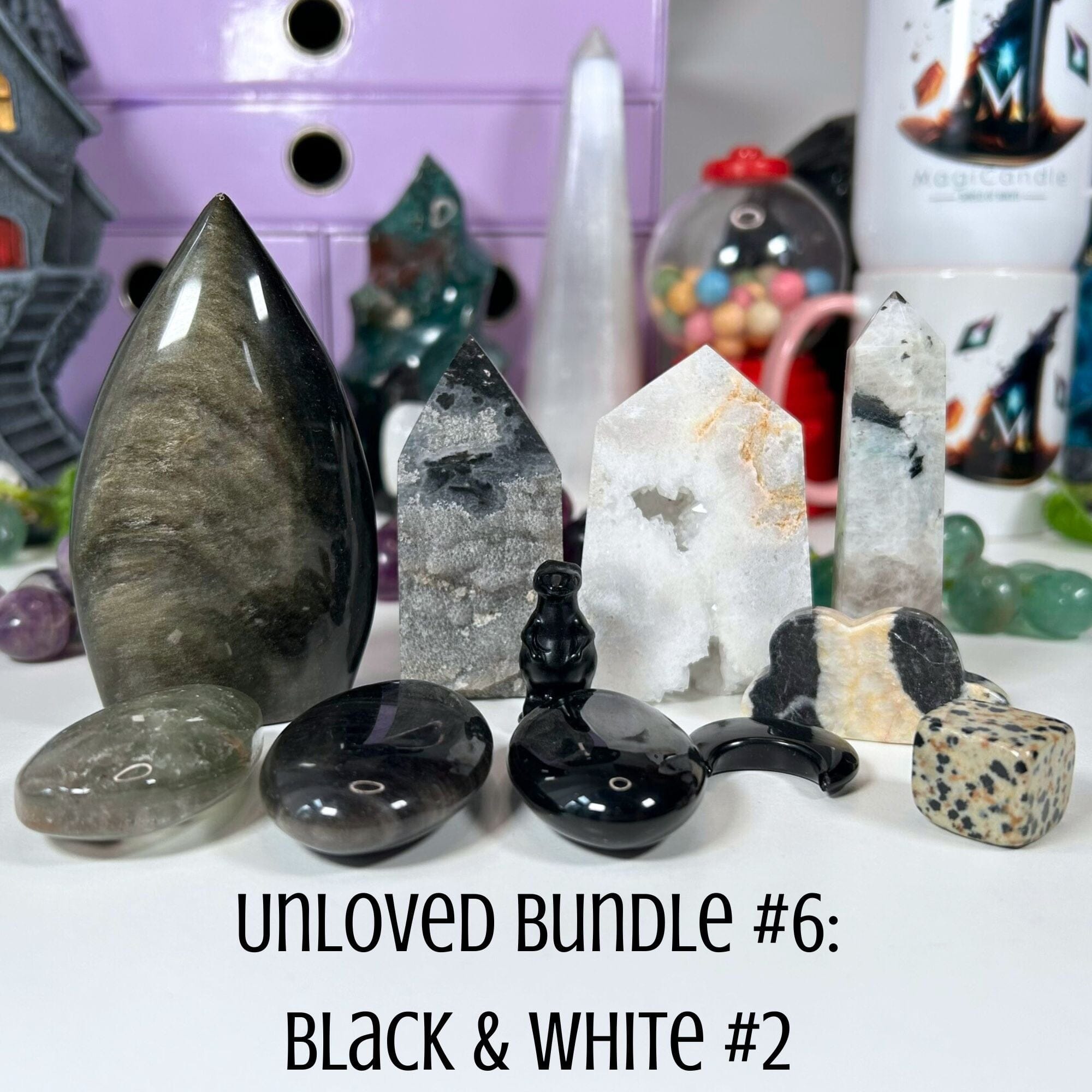 Unloved Crystal Bundles Bundles MagiCandleSOS 6: Black & White #2 