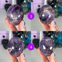 Amethyst Palm Stones MagiCandleSOS 