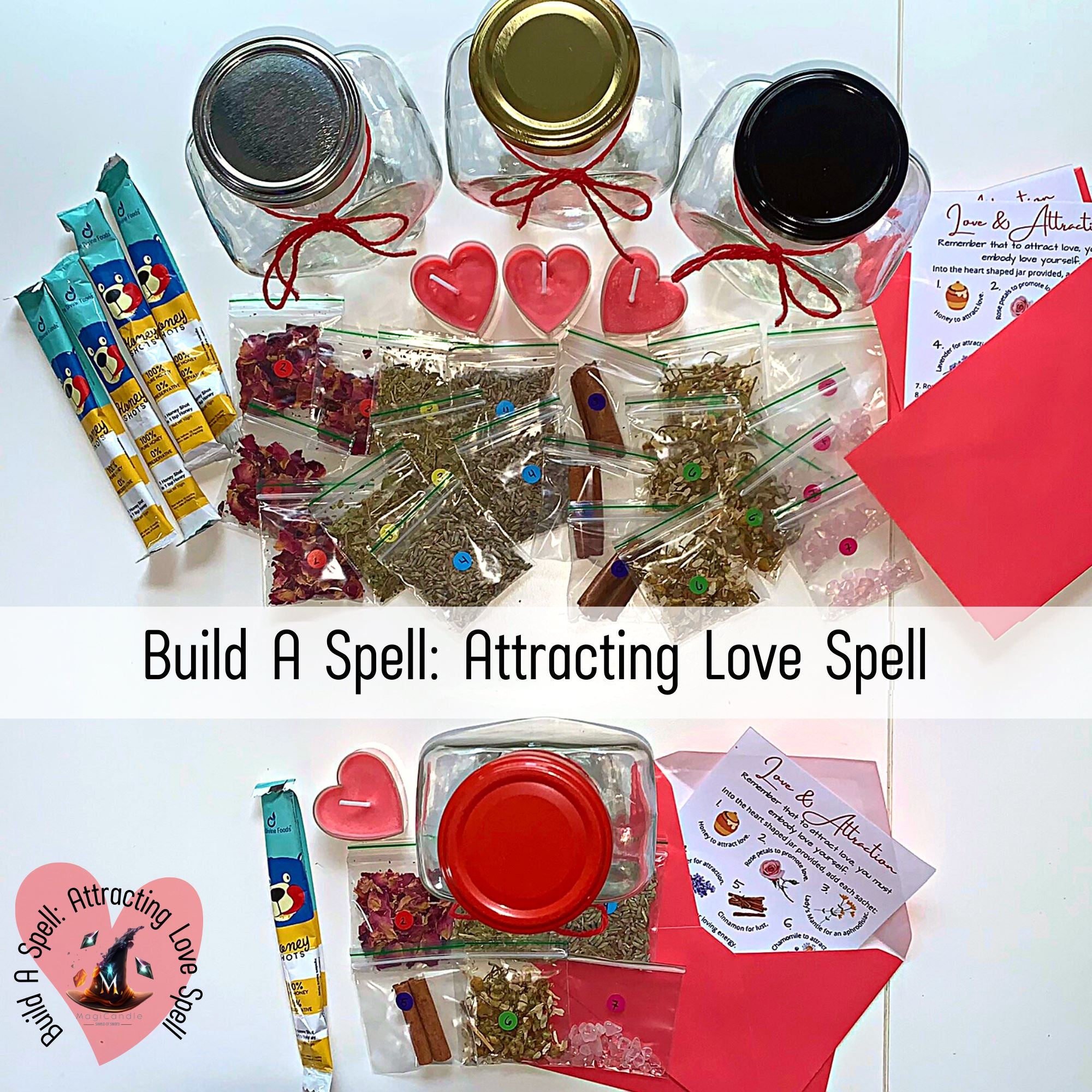 Build A Spell: Attracting Love Spell MagiCandleSOS 