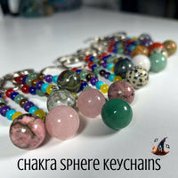 Chakra Sphere Keychains MagiCandleSOS 