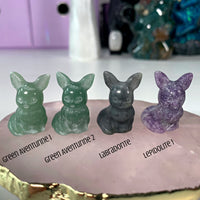 Crystal Cartoon "Fox" Carvings MagiCandleSOS 