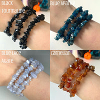 Crystal Chip Bracelet - Choose Your Own or Let The Tarot Decide! MagiCandleSOS 