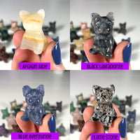 Crystal Pug Carvings MagiCandleSOS 