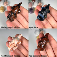 Crystal Salamander Carvings MagiCandleSOS 