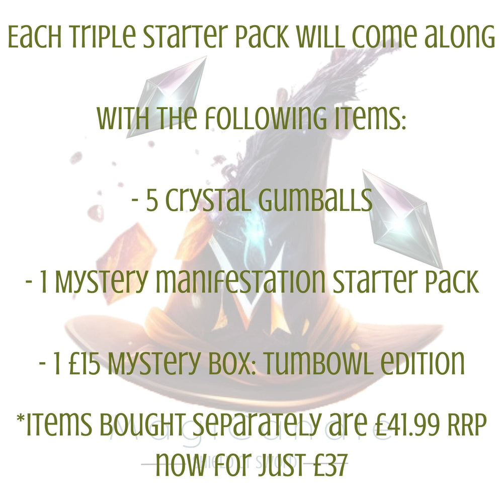 Crystal Starter Pack - MagiCandle Triple Starter Pack MagiCandleSOS 