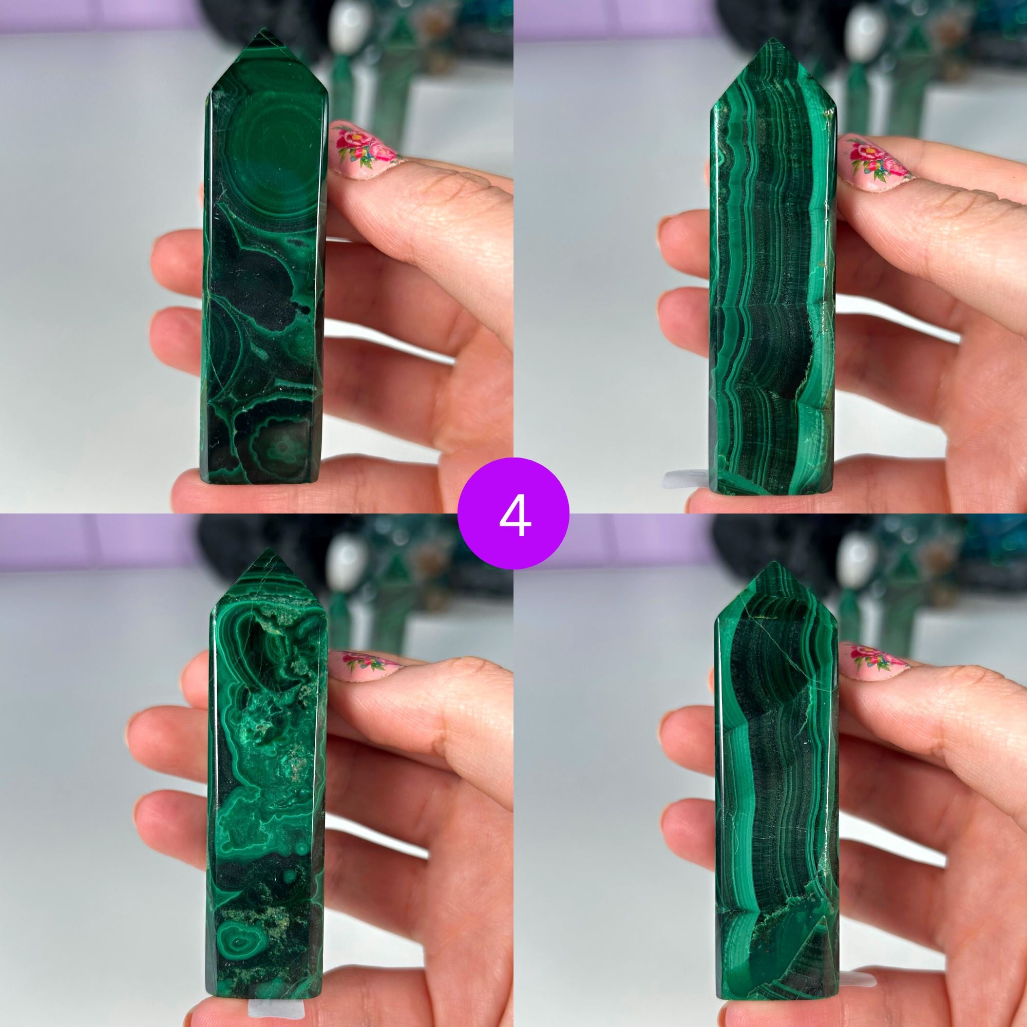 Malachite Points MagiCandleSOS 4 