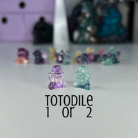 Mini Fluorite Pokemon Carvings MagiCandleSOS Totodile 1 