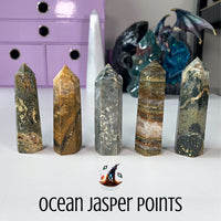 Ocean Jasper Points MagiCandleSOS 