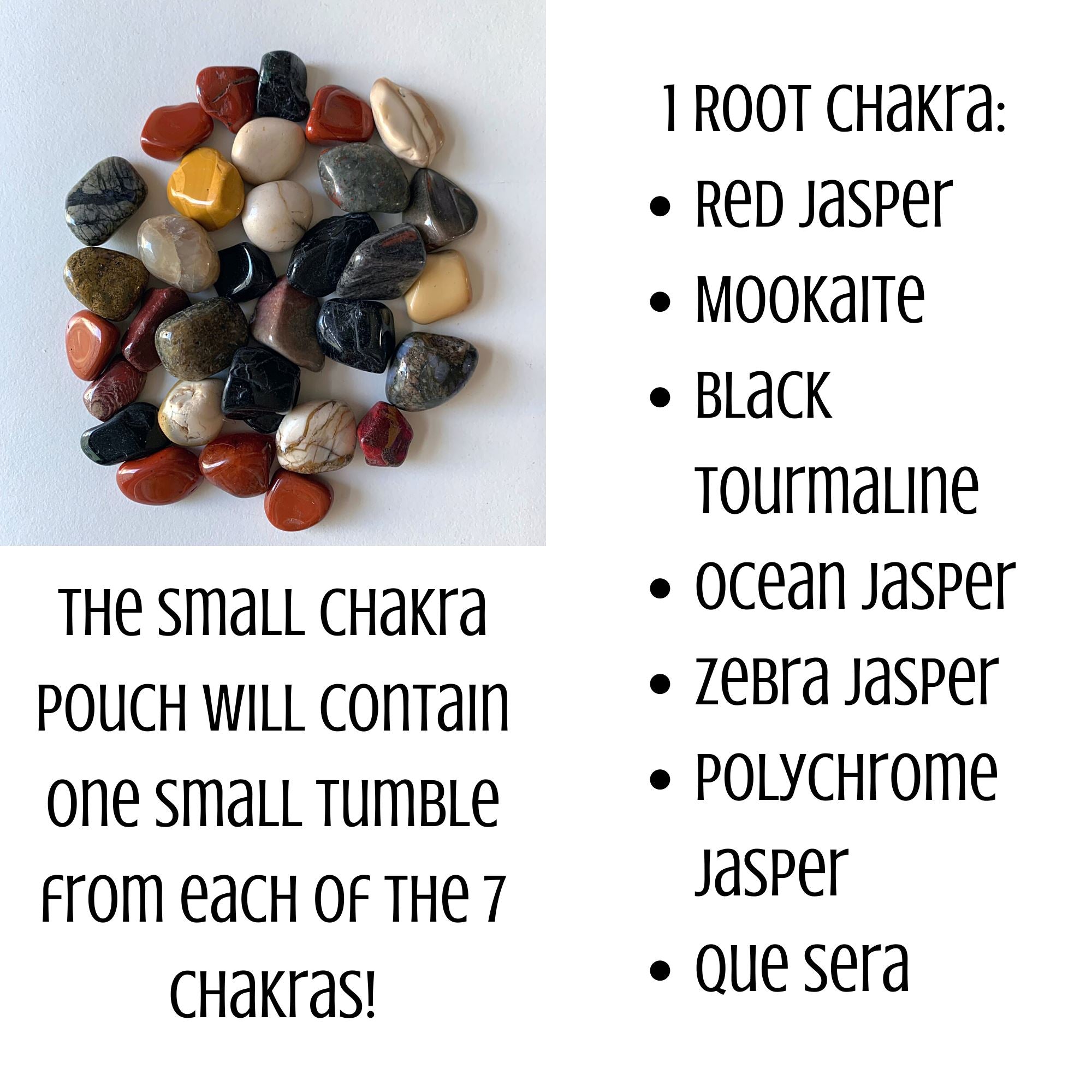 Tiny Tumble Chakra Baggie MagiCandleSOS 