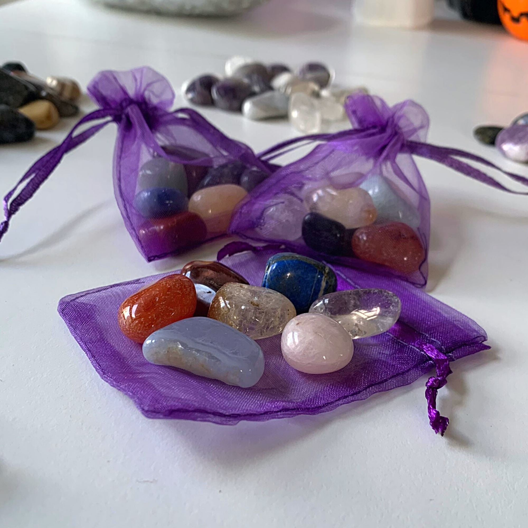 Tiny Tumble Chakra Baggie MagiCandleSOS 